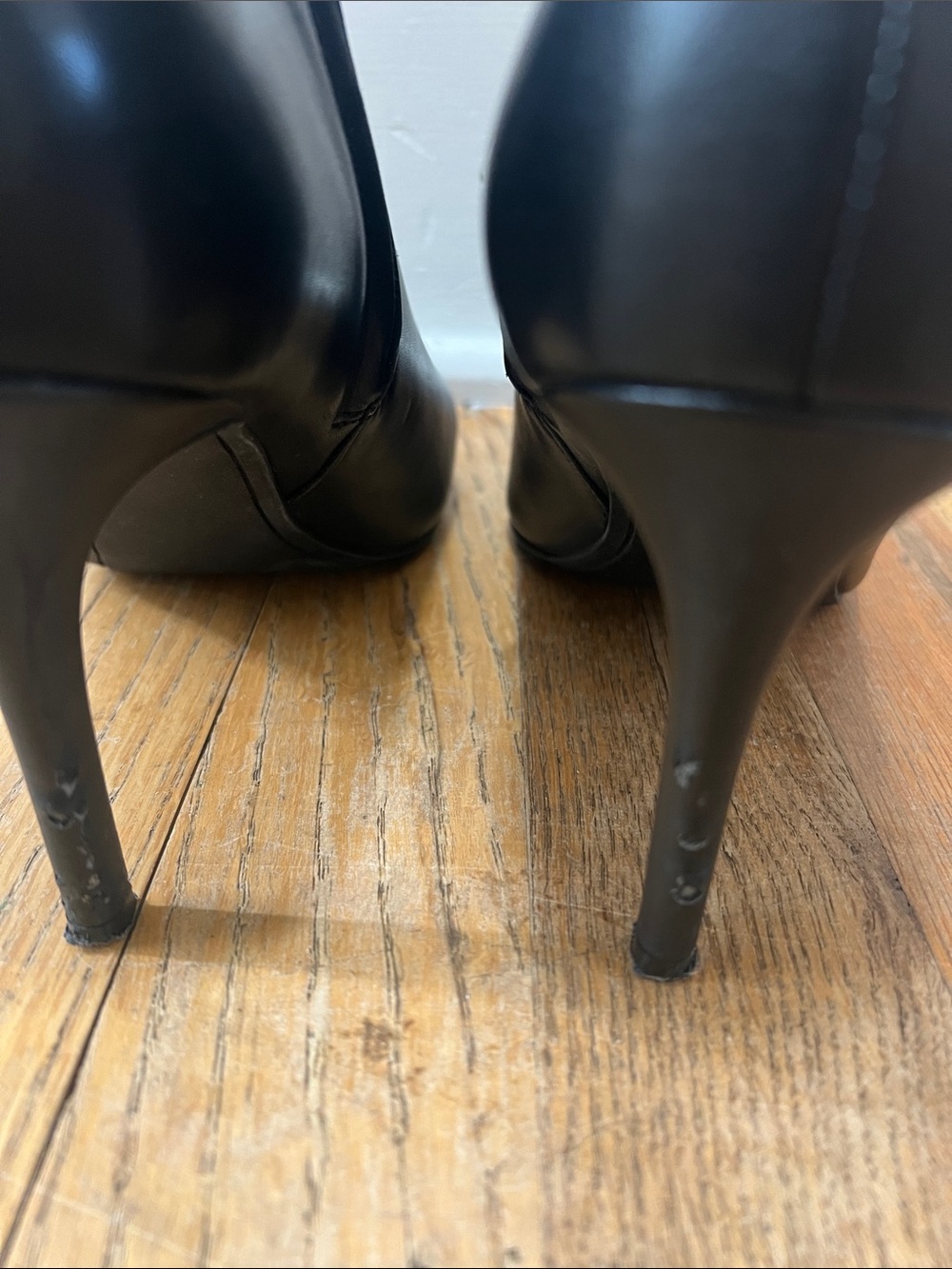 Nine West Black Pointed-Toe Stiletto Ankle Booties - Picture 6 of 6